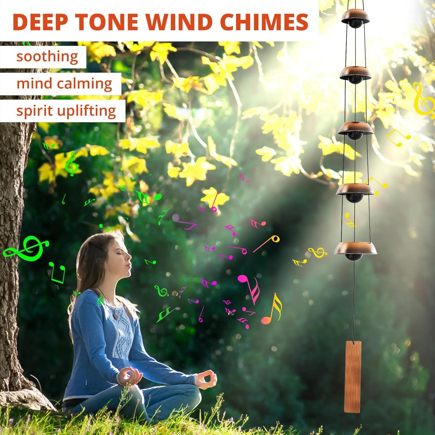 Copper Wind Chimes for Outdoors