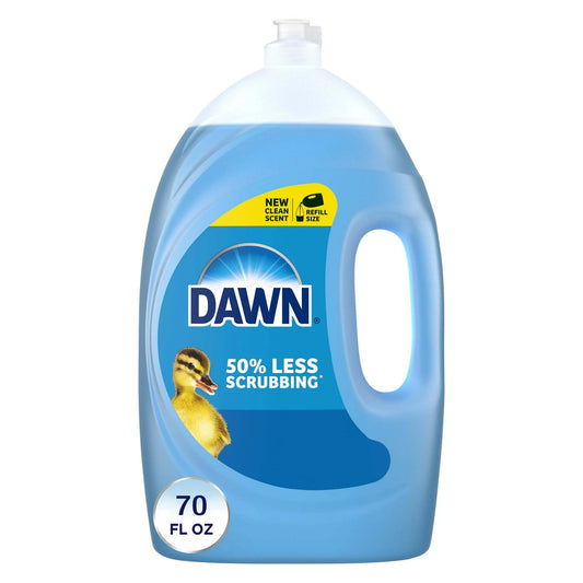 Dawn Ultra Dishwashing Liquid Dish Soap, Original Scent, 70 fl oz