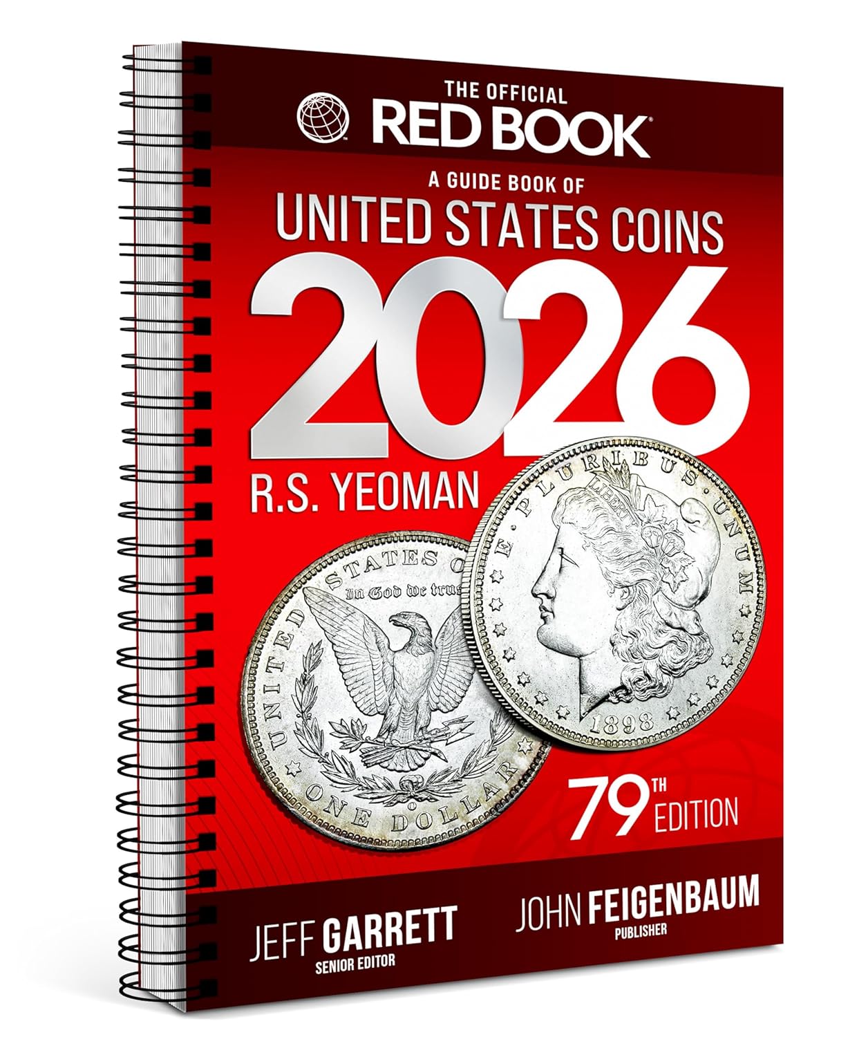 The 2026 Official Red Book® – Guide to United States Coins (79th Edition)- Spiral bound
