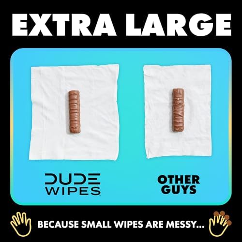 DUDE Wipes Flushable Wipes Variety Stool Kit Gift Set for Him - 9 Packs, 432 Total - Mint Chill, Shea Butter & Unscented - Sewer & Septic Safe