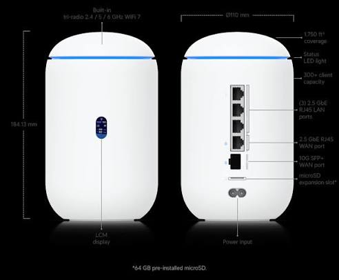 Ubiquiti Networks UDR7 UniFi Dream Router
