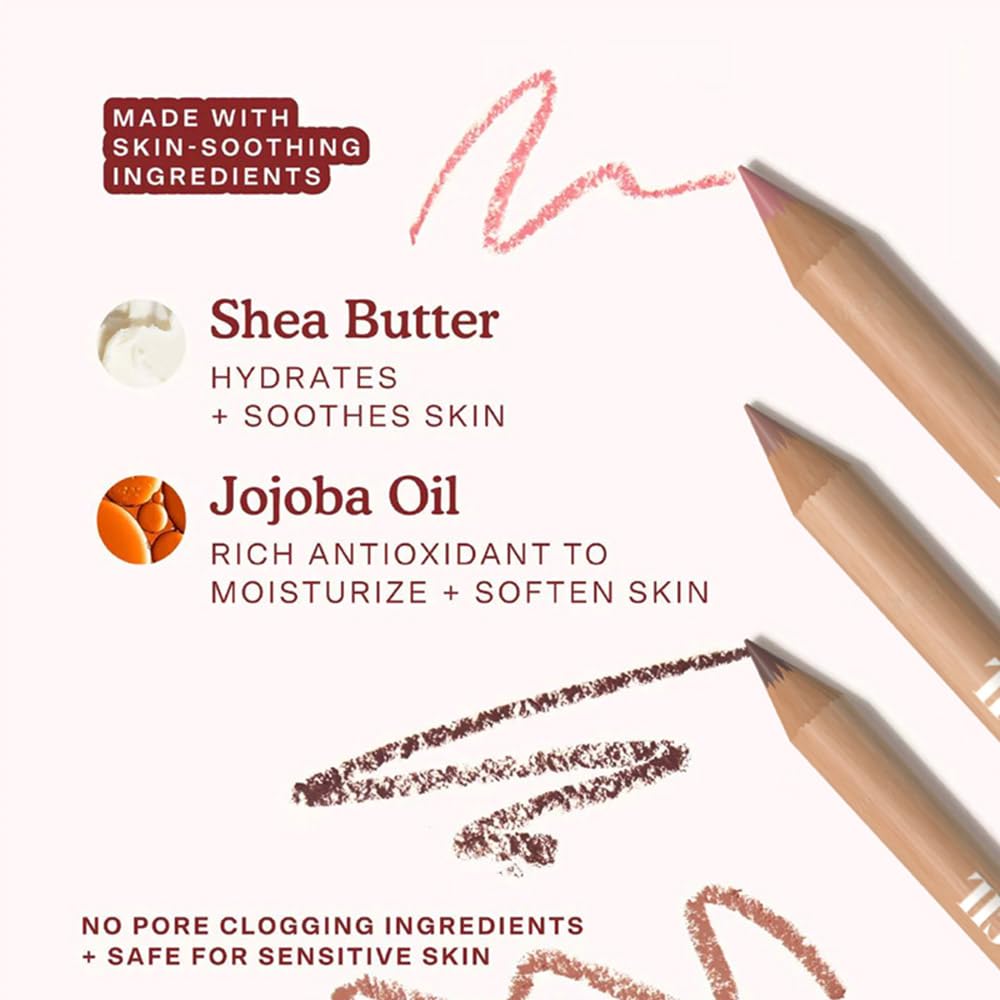 6-Piece Nude Lip Liner Makeup Set