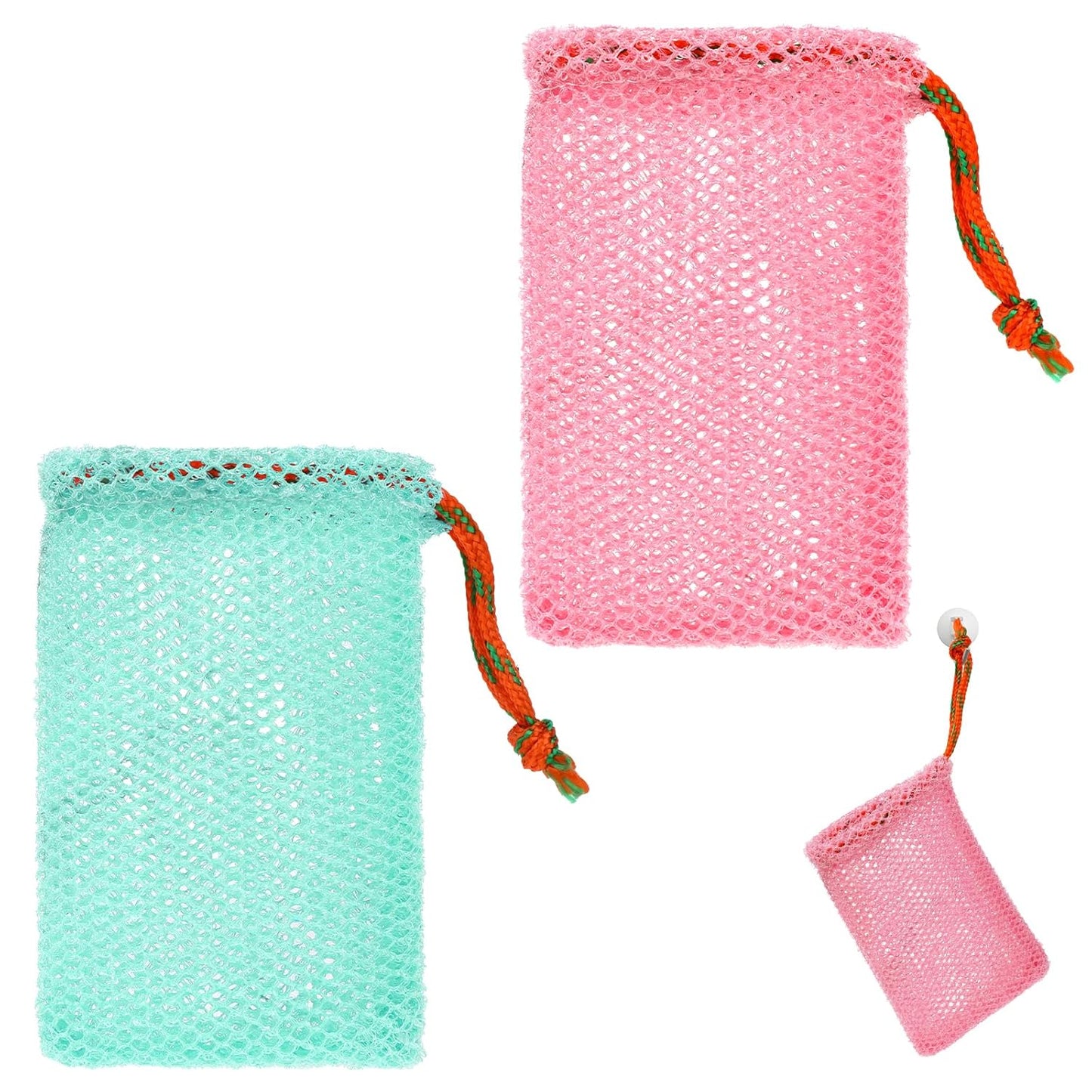 2 Pack Soap Saver Mesh Bags